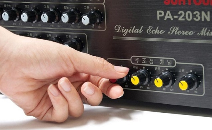 cách chỉnh âm treble trong hệ thống âm thanh